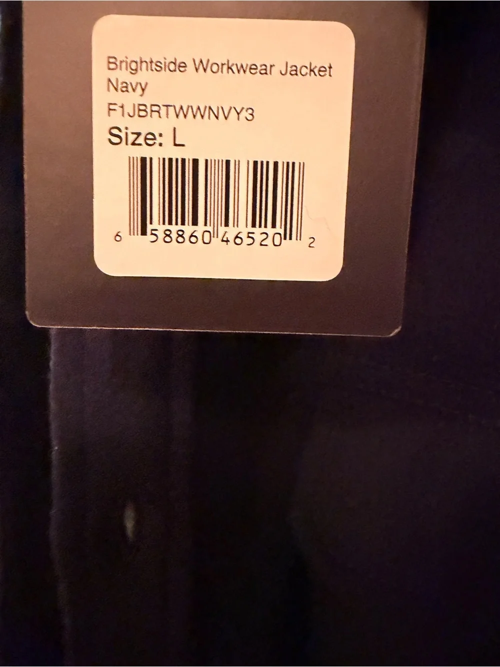 The Normal Brand  Workwear Jacket Navy